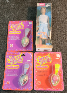 (3) Sweet Treat Spoonfuls, Cali Girl Ken Doll- All In Package