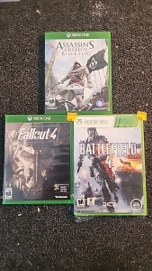 (3) Xbox One/360 Games