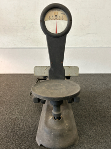 Antique DetectO-Gram Cast Iron Scale