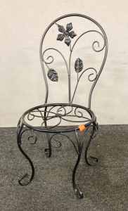 Mini Metal Chair Plant Stand