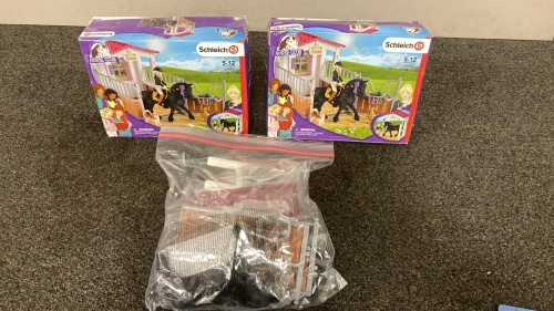 (2) “Horse Club” Figures & More