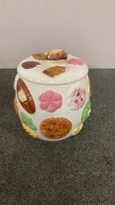 Pastry Themed Cookie Jar