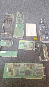 10 Pieces of Computer Motherboards & Circuitry...BB6