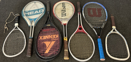 Assorted Tennis Rackets