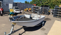 20 FT BASS BOAT WITH TRAILER - 14