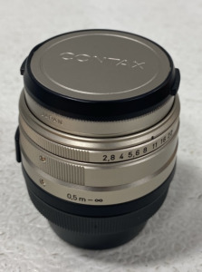 (1) Contax 28mm T* Titanium Lens for G-Series Camera W/ Case