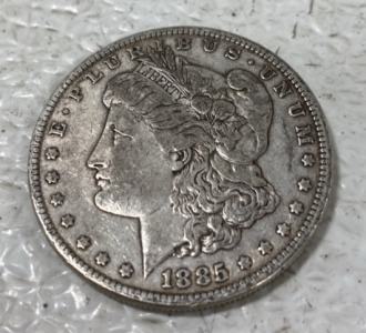 (1) 1885 90% Silver Morgan Dollar