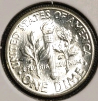 1959 MS67FB Full Bands Gem Silver Dime - 2