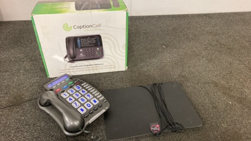 CaptionCall Phone And Antenna