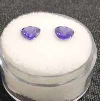 2.55ct. Natural Heart Shaped Purple Sapphire Gemstone - 3