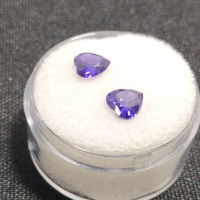 2.55ct. Natural Heart Shaped Purple Sapphire Gemstone - 4