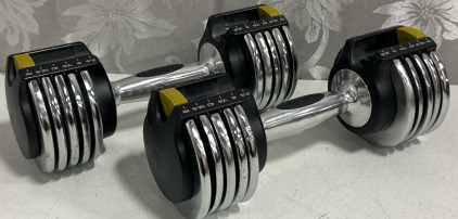 (2) Proform Space Saver Dumbbells