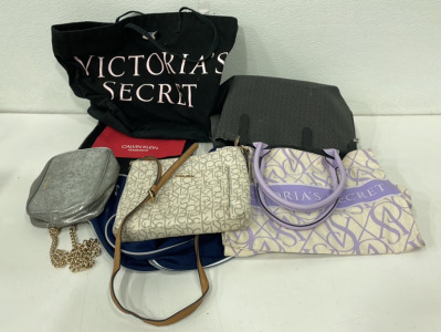 Box Of (7) Designer Purses