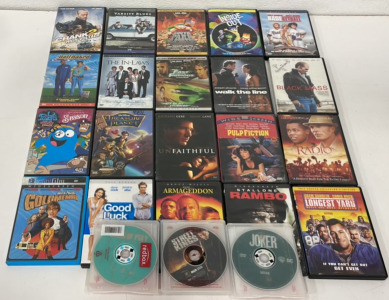 Big Box Of DVD Movies