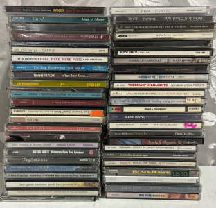 (45+) CD’s w/ Cases In Various Genres