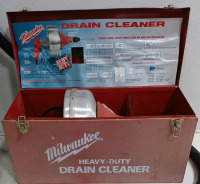 (1) Milwaukee Drain Cleaner w/ Metal Milwaukee Branded Carrying Case (1) Shop Vac - 2