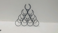 Various Wall mounted Hangers, And Wine Bottle Holder Stand - 7