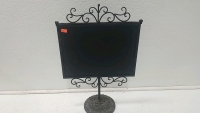 (3) Chalkboards, Mirror and Standing Flower Decor - 8