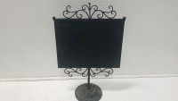 (3) Chalkboards, Mirror and Standing Flower Decor - 9