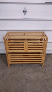 2'10"x1'2¼"x2'8" Wooden Crate Dresser