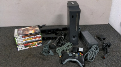 XBox 360 w/Games