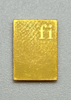 1g 999,9 Fine Gold Valcambi Suisse Bar - 2