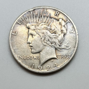 1924 Silver Liberty Dollar