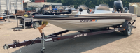 2000 JAVELIN BASS BOAT AND TRAILER