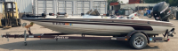 2000 JAVELIN BASS BOAT AND TRAILER - 3