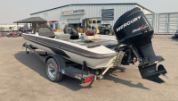 2000 JAVELIN BASS BOAT AND TRAILER - 4