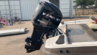 2000 JAVELIN BASS BOAT AND TRAILER - 18