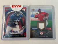 (4) Assorted Autographed Football Cards - 2
