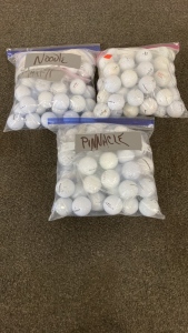 (3) Bags Of Golf Balls