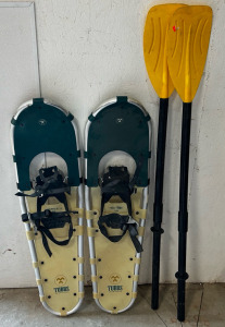Tubby Snowshoes, And Water Paddles