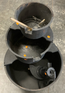 Black Portable Fountain (Pump Included)