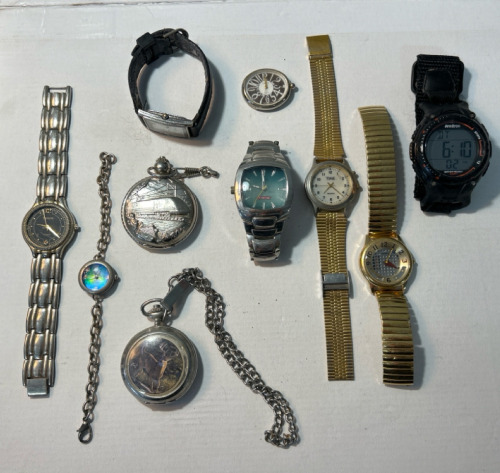 Assorted Watches, Pocket Watches & Watch Faces