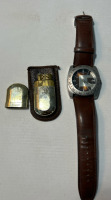 Men&rsquo;s Trinkets: Watch, Pocket Knives & Lighter - 3