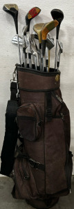 Golf Clubs, With Bag