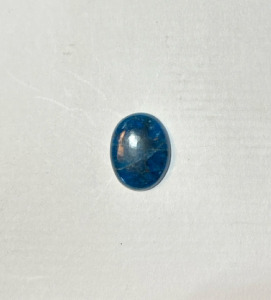39.20 Ct Natural Neon Blue Apatite High Quality Gemstone Oval Cabochon