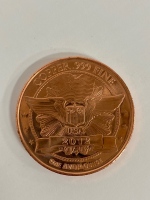 1 Oz Copper Coin