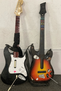 2 Toy Guitars