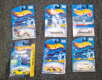 (6) Assorted Hot Wheels Toy Vehicles