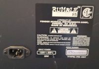 (1) Fender Rumble 15 Bass Amp - 4