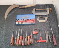 Collection Of Assorted Screwdrivers & More