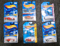 (6) Assorted Hot Wheels Toy Vehicles