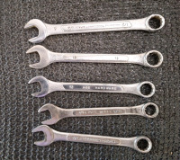 Collection Of Assorted Box End Wrenches - 5