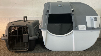 Omega Paw Litter Box & Cat Carrier