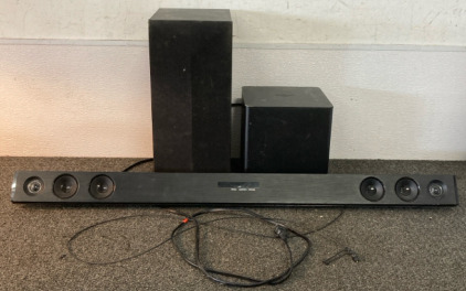 3 Speakers (Wireless Soundbar, & Subwoofer)