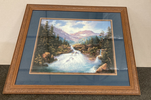 Mountain Scene Picture Decor