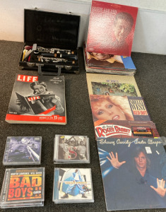 Records, Musical Instrument, Soundtracks (Eminem, Will Smith & More), and Magazines